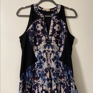 Rebecca Taylor Navy Floral Dress